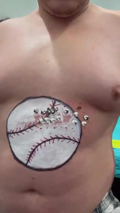 Hurting yourself for some internet points