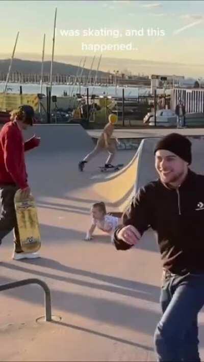 not really a crayon but she ate it