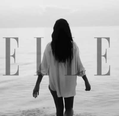 Katrina Kaif panty visible. Elle India 2019 bts