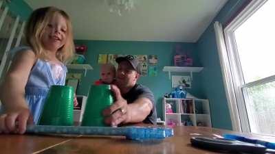 I have my 4 year old baffled. This could go on for hours.