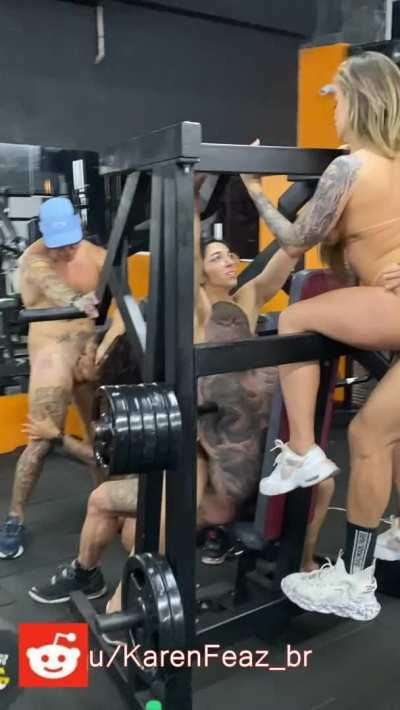 Sex in the gym