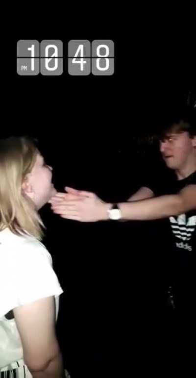 Ask for a a slap and you shall recieve