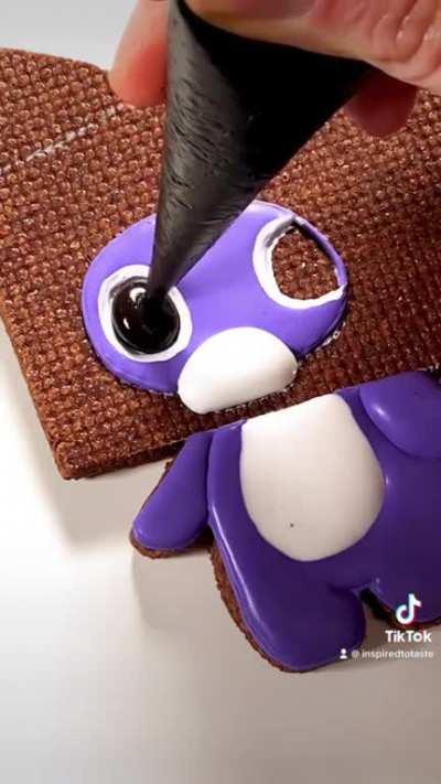 A chocolatey PB&J sandwich cookie for a LankyBox fan