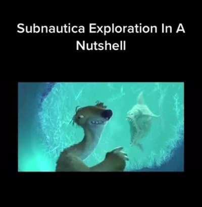 Subnautica exploration be like