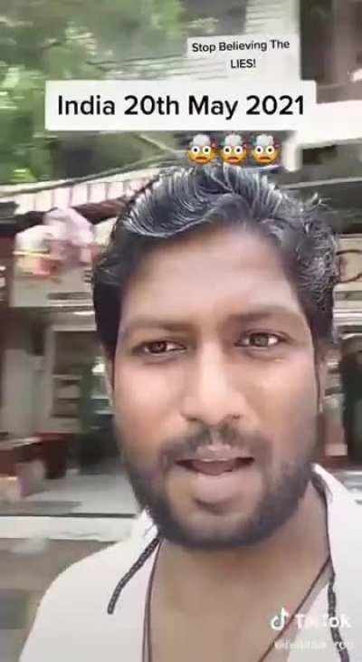 Another reminder that India situation is a lie