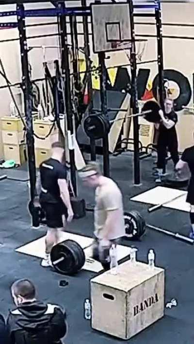 Girl is working out ..