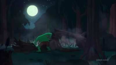 That tree took 0.6 seconds to travel to the moon. It takes light 1.25 seconds.