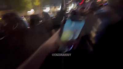 French police violently disperse pro-Palestine crowd