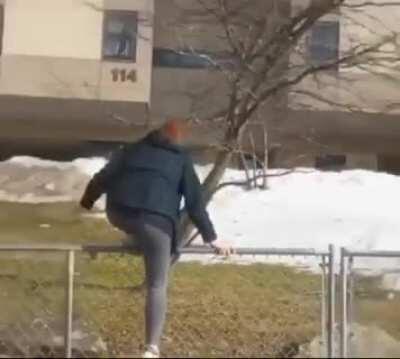 HMC while I hop this fence
