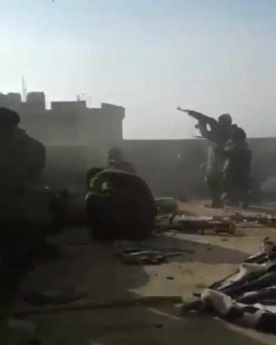 WCGW firing a rocket launcher