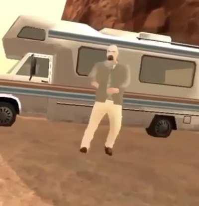 Pyro when he successfully grooms a child