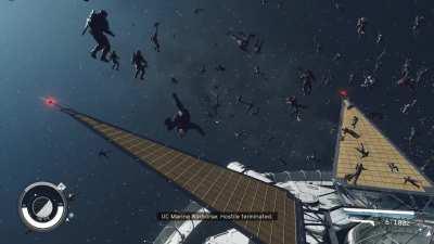 Heard y'all like zero G shit. I turned the Eye into a warzone.