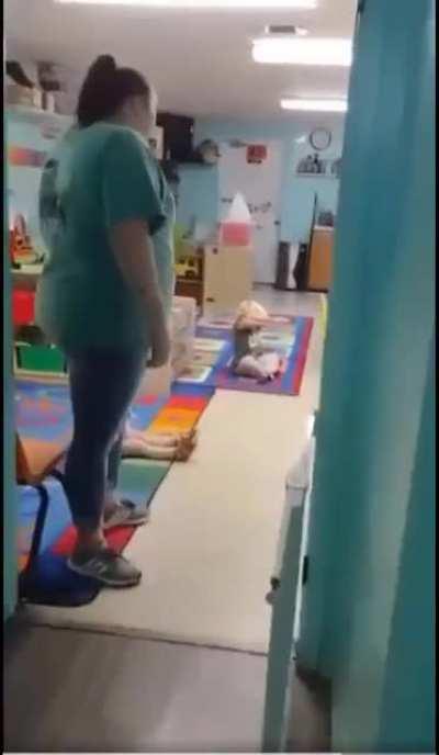 Daycare Workers in Mississippi use a Scream mask to scare children (10/5/22)