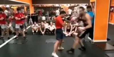 Take a serious fight despite your height