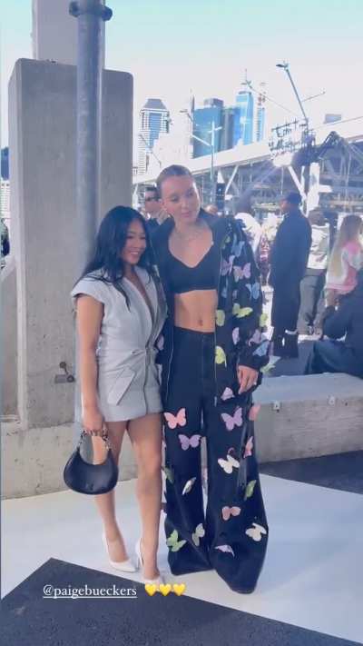 Suni Lee (USA Gymnast) & Paige Bueckers (USA Basketball Player)