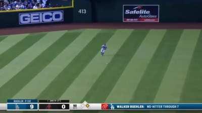 [Highlight] David Peralta has broken up Walker Buehler’s no hitter