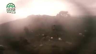 Ahrar Al-Sham Fighters Planning then Executing a Mechanized Assault to Take a Hill from the Syrian Arab Army - Unknown Date