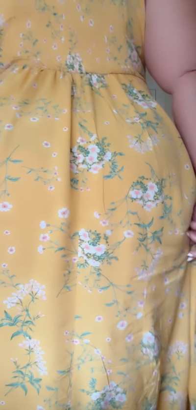 Have you ever wanted to look under the dress of a grandma in her 50s?