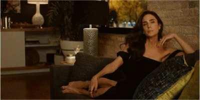 Daniela in Dark Matter on couch