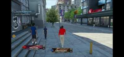 Does this NPC have a male head on a female body?