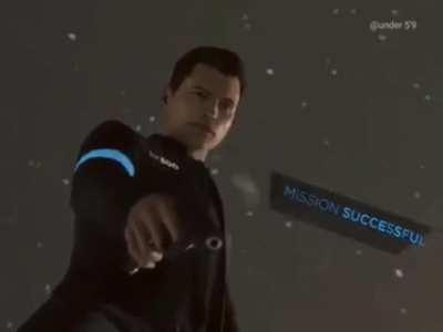 My name is Connor. Im the android sent by CyberLife.