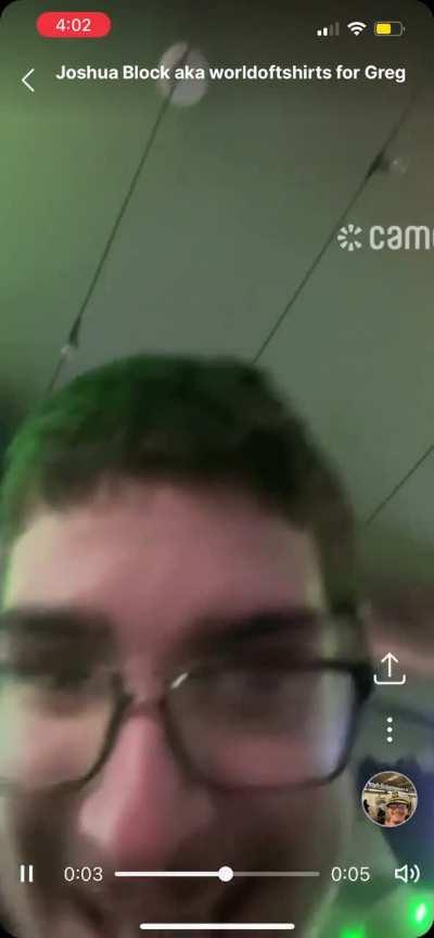 Is he gonna blame this on his autism too? 