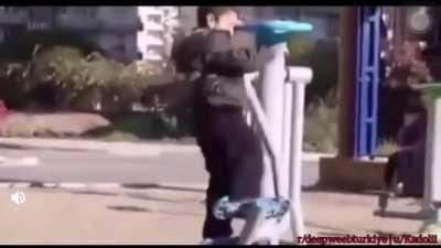 HMFT after I play on the playground