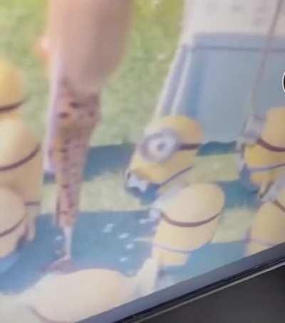 The animators had to animate that