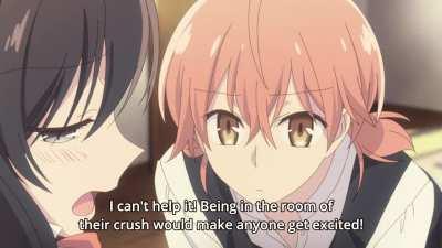 Studying With Your Crush [Bloom Into You]