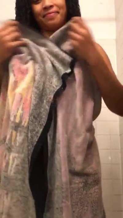 POV: you asked me to take my towel off