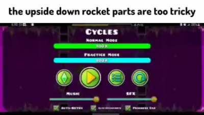 Gemometry dash is so hard 😫😫😫