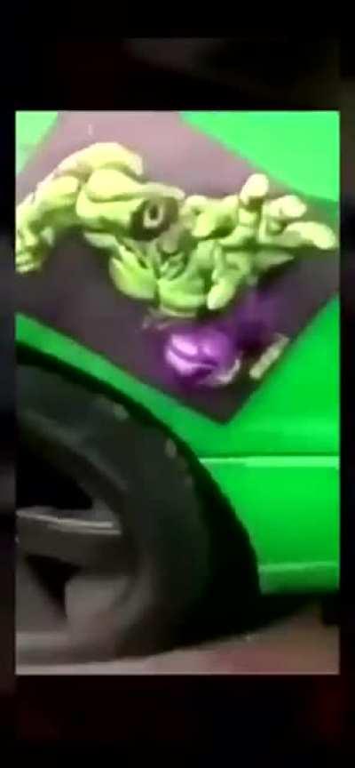 My homeboy just copped a new whip