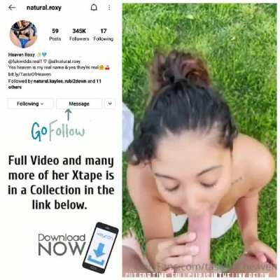 T@ste of H@ven aka All N@tural R0xy Full Xtape Collection ❤. Link is in the comment 🤤