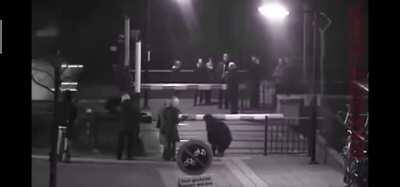 Bruh This Idiots Just Nearly Pass Train Rail Before Get Crash