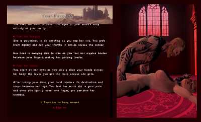 Finally added visuals to all main sex scenes! [Domitum Fortress]