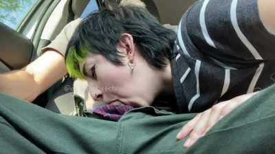 Trying a new technique on my mans friend