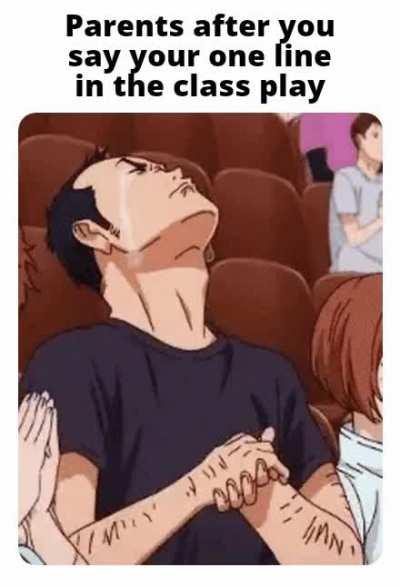 My line was.....We have no room at the inn.