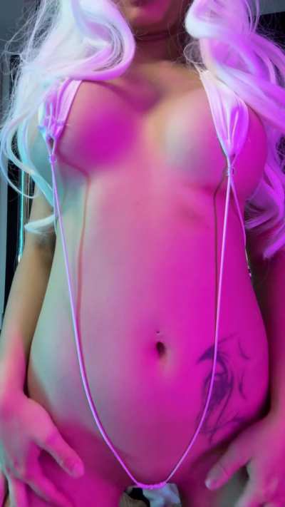 feeling slutty in this bikini that barely covers