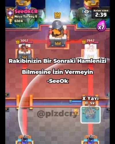 rakibinizin bir sonraki hamlenizi bilmesine izin vermeyin 🤙😀