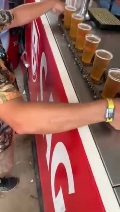 Hold on, Ted's coming back with the beers. Meanwhile, Ted: