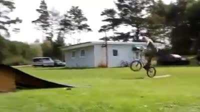 Backward Bike Flip