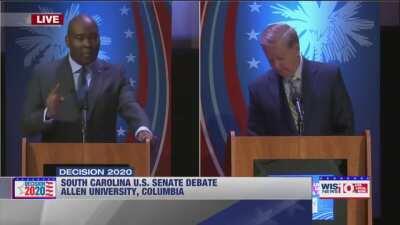 Jaime Harrison putting Lindsey Graham in his place.