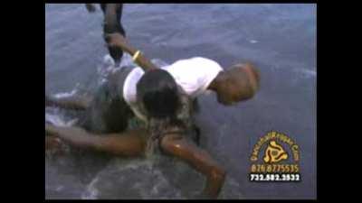 Some beaches are a bit more extra than others