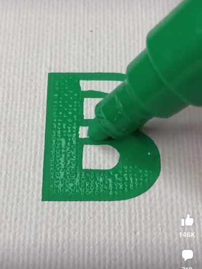 No spot goes unmarked