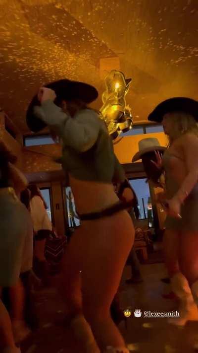Another angle of cowgirl slut lexee