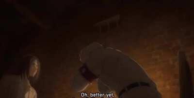 What Eren actually said to Reiner in the basement