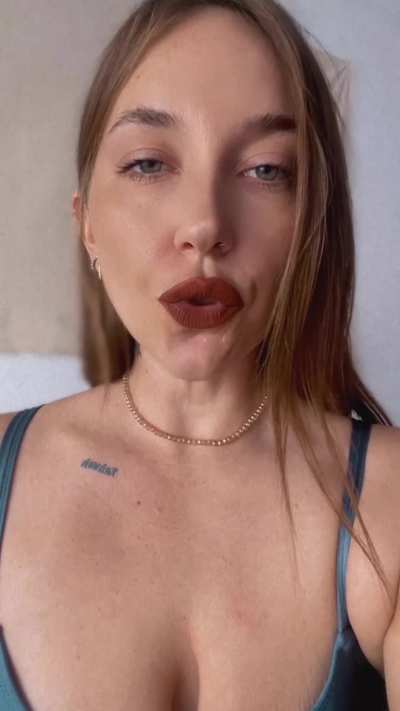 you, below me, with your mouth open <3