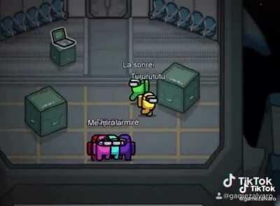 Me miró y la miré tururututu