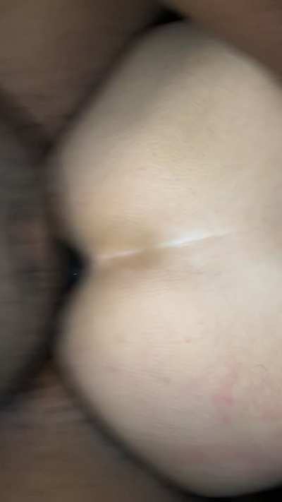 Sliding into my wet hole