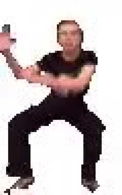 he dances forever (tuba man)